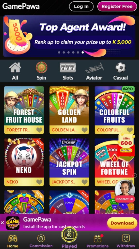 Gamepawa betting
