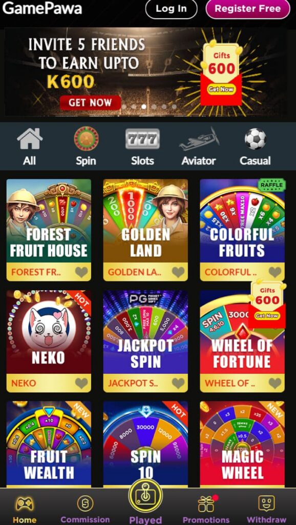 Gamepawa bet